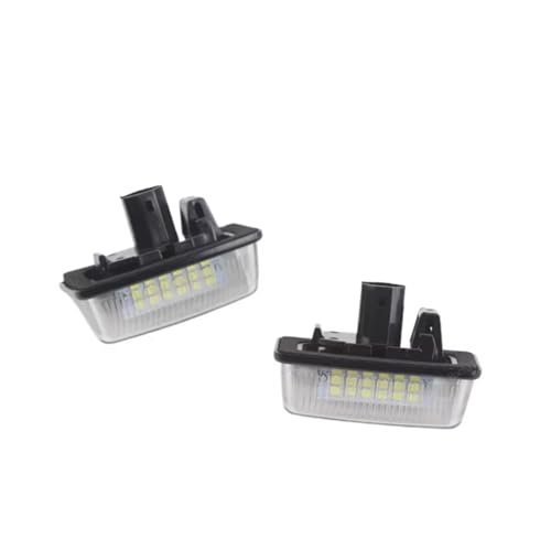 Luces de matrícula para Toyota Corolla viajes nocturnos seguros con iluminación 6000K