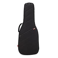 Designed for headless guitars 5D protection system offers maximum durability Neck rest with an adjustable strap offers additional protection Large front pocket allows for easy storage of accessories