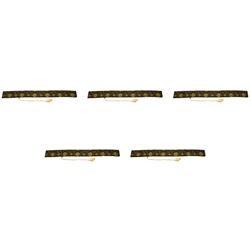 Housse de katana de protection : lot de 5 étuis pour sabres japonais