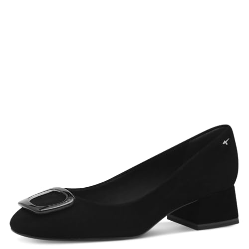 Tamaris Pumps Damen Blockabsatz schwarz,EU 39