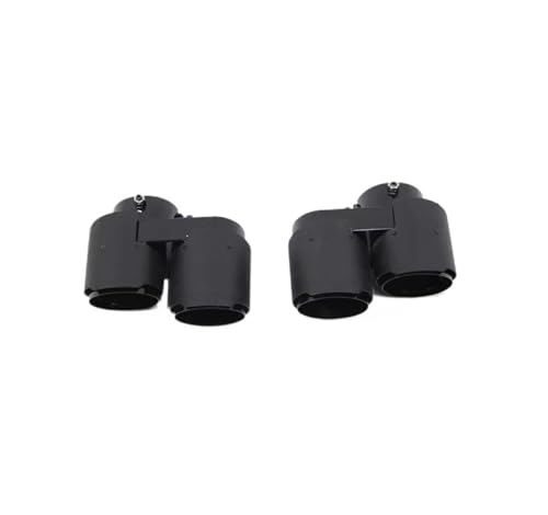 Tuyau d'échappement carbone pour BMW G05 X5 G06 X6 G07 X7 2019+ 2 pièces