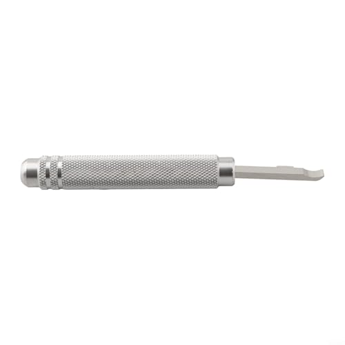 Herramienta de reparación de relojes con mango de aluminio con hoja de acero al carbono para...