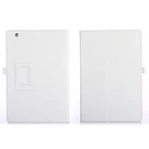 for Sony Xperia Z4 Ultra Tablet 10.1 SGP771 SGP712 SGP711 Cover, Ultra Slim Folio Stand Lightweight Leather Case for Sony Xperia Z4 10.1 SO-05G SOT31 (White)