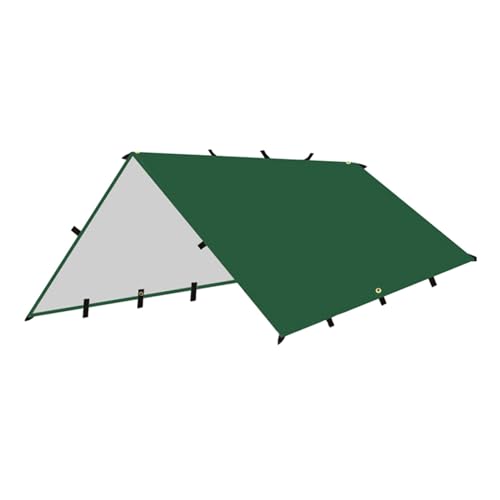 Ruarby Impermeables para camping, carpa, senderismo, refugios, jardín, playa, parasoles para senderismo, mochileros, lonas impermeables