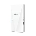 TP-Link AX1800 WiFi 6 Extender Internet Booster, Covers up to 1500 sq.ft and 30 Devices, Dual Band Wireless Signal Booster Repeater, Gigabit Ethernet Port, AP Mode, OneMesh Compatible(RE600X)