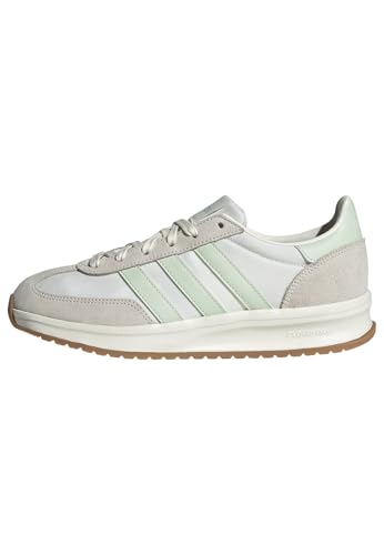 adidas Damen Run 70S 2.0 Shoes, Off White/Linen Green/Gum, 39 1/3 EU