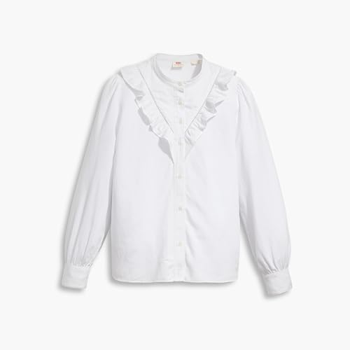 Levi'S Blusa Carinna para Mujer, Blanco Brillante, L