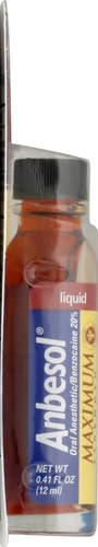 Anbesol Liquid Maximum Strength, 0.41 Fl Oz