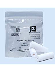 JES Orthodontics White Chewies for Aligner Trays, (10 Chewies per Bag)