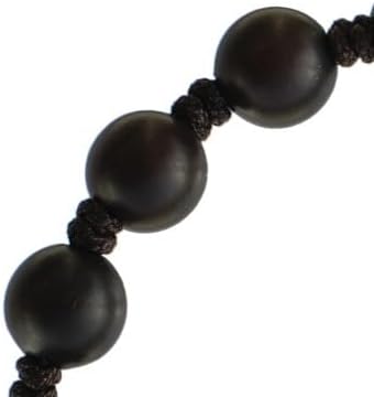 HLXFF3 Jujube Wood Rose Adjustable 8mm Rosary Bracelet - Image 4