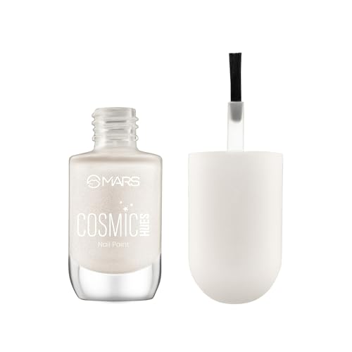 Image of MARS Cosmic Hues Nail Paint (10.0 ml) (10-MOONBEAM) | Intense Color | Ultra-Glossy Shine | Long-Lasting & Chip-Resistant | Non-Sticky | Quick-Drying Formula