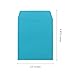 Hygloss 30 Library Card Pockets 3.5x5 Inch - Non-Adhesive Pocket Envelopes - Light Blue - Classroom Envelope Pockets - Ideal for Organizing - Colorful Small Library Book Pocket