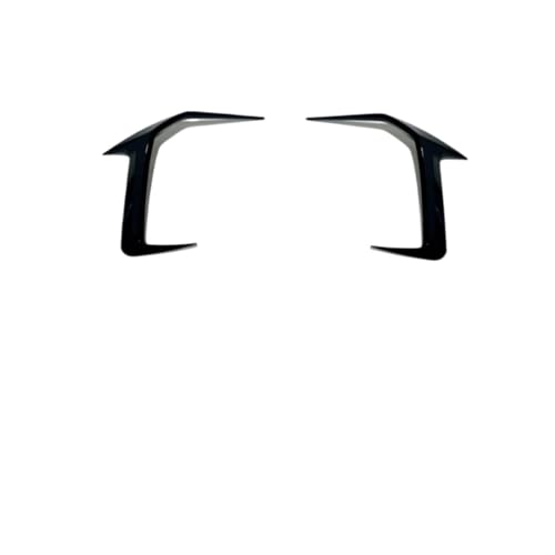 Aileron latéral avant pour BMW Série 5 G60 2024-2025 : canards pare-chocs noir brillant