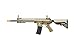 Lancer Tactical Gen 2 M4 Evo Nylon Polymer AEG Rifle with Mid Magazine- Battery, Charger, 1000 Rounds 0.20g BBS Included (Tan)