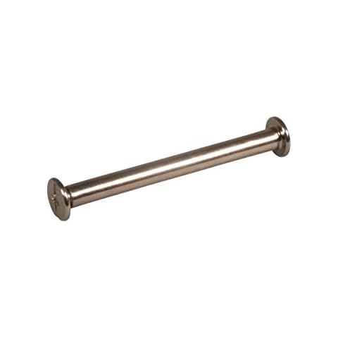 Rayher 25169606 Metallstift mit Schraube, Silber, 5,2cm, SB-Btl 4Stück Cover