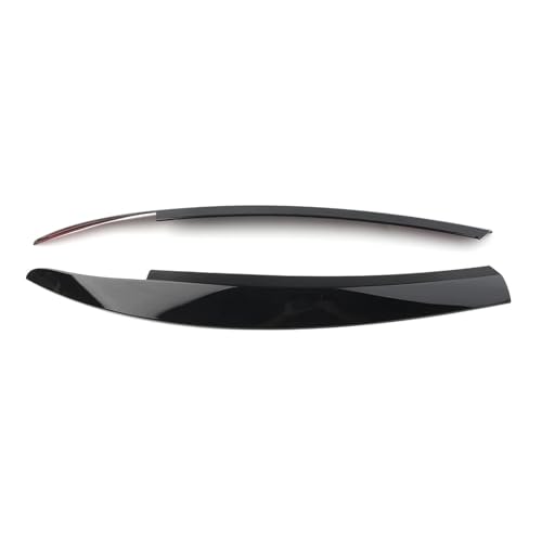 Párpados de faro en negro brillante para VW Scirocco 2009-2017