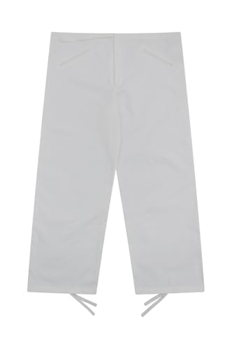 Camouflage d'hiver allemand WWII pantalon blanc pour corriger votre tenue historique