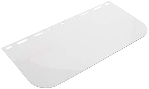 Replacement Face Shield, 8"X 15.5"X .040, Clear Polycarb, Model 15151 #TOP1