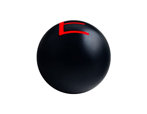 Dewhel Matte Black/Red E 54Mm 200 Grams Weighted Shift Knob Shifter Sphere M12X1.25 M10X1.5 M10X1.25 M8X1.25 #TOP2