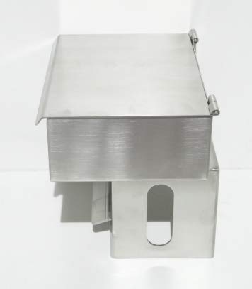 Rollenhalter mit Feuchttuchbox aus Edelstahl