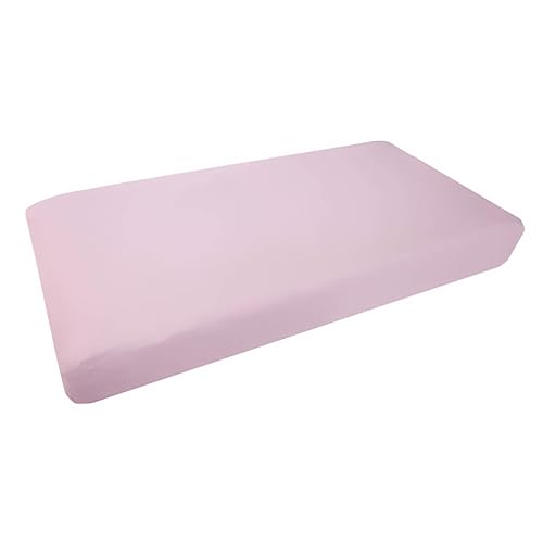 Image of Copper Pearl Premium Knit Changing Pad Cover : Soft, Stylish, and Universal Fit for All Standard Diaper Changing Pads, Trendy Design Changing Pad Covers, Blossom