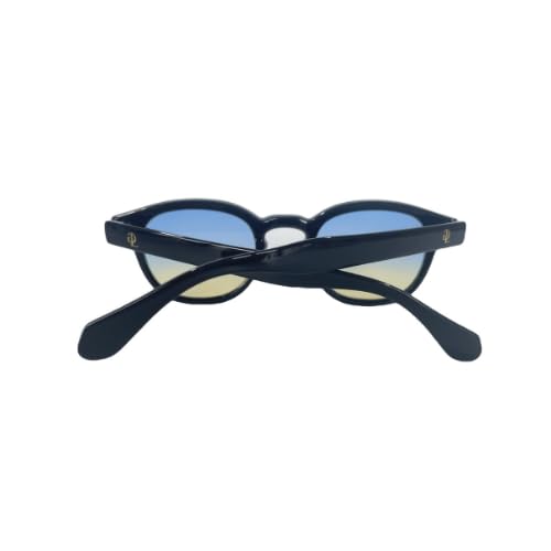 Gafas de Sol Hombre y Mujer - Lentes Polarizadas UV400, Montura Redonda y Lentes - Ideales para Conducir y Tiempo Libre - Con Estuche Protector
