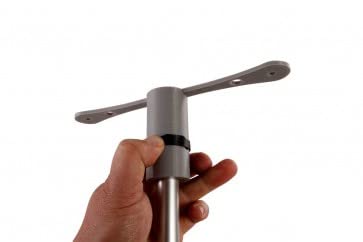 Brosse Solaire(60cm) sans Buses de pulvérisation d'eau pour Barres télescopiques|Brosse de Pluie|Nettoyage du système PV sous la Pluie| Nettoyage photovoltaïque| Nettoyage de Jardin d'hiver