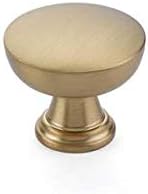 Emtek 86468 Overland Knob, Cabinet, 1-3/4" Width, Satin Brass