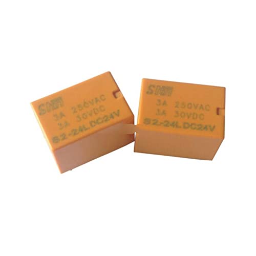 Mini relais HK4100F DC24V-SHG 6 broches à commutation stable lot de 5