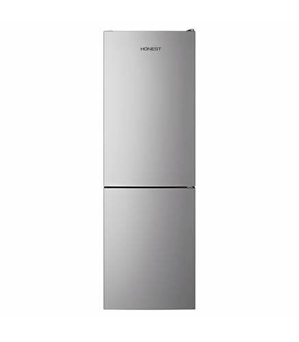 Honest Frigorifico Combi Inox 60x185 cm Inverter NO FROST EU-470HSI