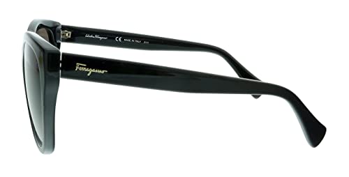 Salvatore Ferragamo Grey Gradient Cat Eye Ladies Sunglasses SF957S 001 563