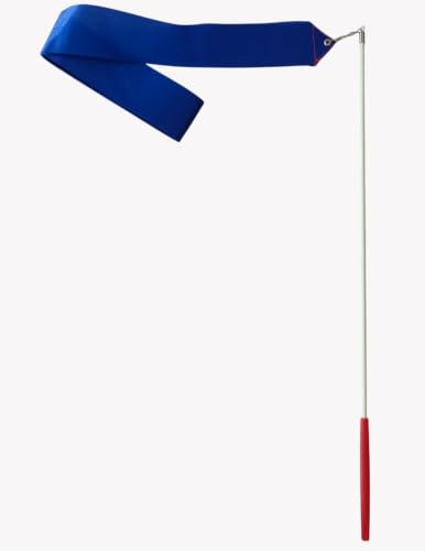 Image of BookMyCostume Gymnastic & Rhythmic Dance Ribbon Wand Collection - 2-Meter Ribbon Sticks - Ideal for School Sports Day & Gymnastic Training - Fancy Dress Costume Accessories for Kids, Teens & Adults