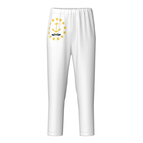Pantalon de pyjama Rhode Island imprimé vêtement de nuit décontracté quatre saisons