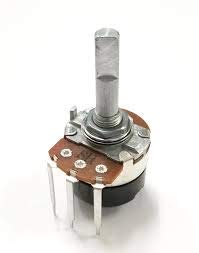PC385 PHILMORE 1 MEG Potentiometer W/Switch 24MM Body 1/4 in Shaft DIAM Audio Taper 1MEG