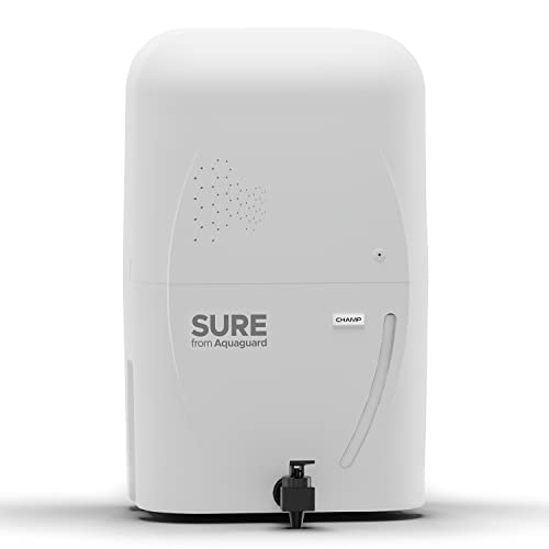 Image of Eureka Forbes Aquaguard Sure Champ Ro Water Purifier With 7L Storage Protects From Diarrhoea,Jaundice,Typhoid (Tds Up To 2000 Ppm Suitable For Municipal,Tanker,Borewell Water)