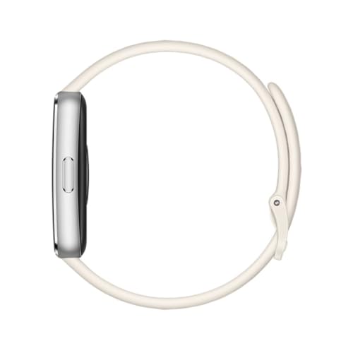 Image of HUAWEI Band 11 Aluminium Fitness Tracker, Smart Watch Sleep Monitor, White | A-Fib Detection, 5 ATM, 14-Day Battery, Step Counter, Pedometer, Fitness Band, Smart Band, Sleep Tracker, Android & iOS