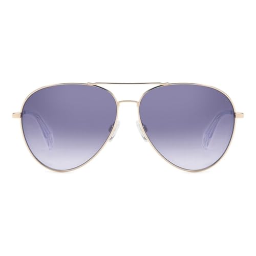 rag & bone RNB 5052/G/S J5G Gold Stainless Steel Aviator Sunglasses Grey Solid Color Lens2