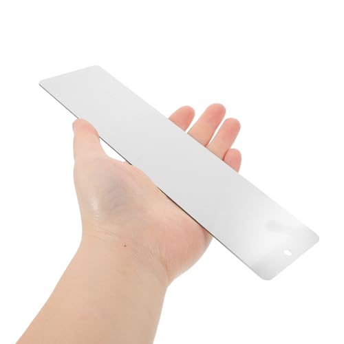 Mipcase Raspador de Cera para Esquí de Acero Inoxidable 2 Piezas, Herramienta Portátil para Mantenimiento de Tablas de Snowboard, Limpiador de Cera Eficaz para Deportes de Invierno al - imagen 4