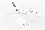 Skymarks Delta Boeing 717 Model Airplane 1/130 Scale – Highly Detailed Snap-Fit Aircraft with Display Stand for Aviation Collectors Ages 14+