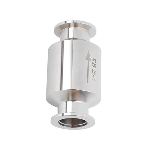Clapet anti-retour anti-reflux pour pompe à vide KF50 acier 304
