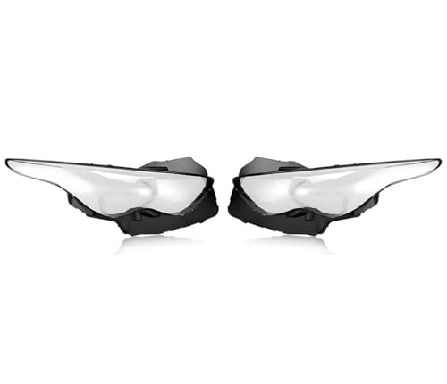 Phare de voiture lentille claire pour Infiniti FX35 FX37 coque transparente anti-jaunissement