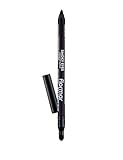 Flormar Smoky Eyes Waterproof Eyeliner 005 Deep Purple, Kajalstift mit Schwamm-Applikator...
