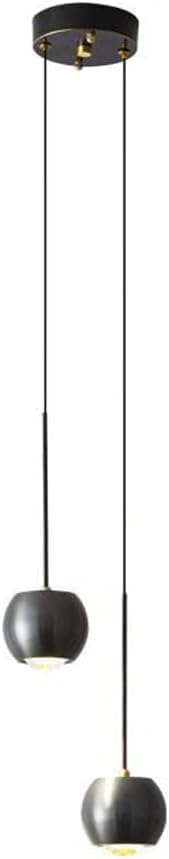 Suspension LED en cuivre pour éclairage chaleureux de chambre et décoration de plafond moderne