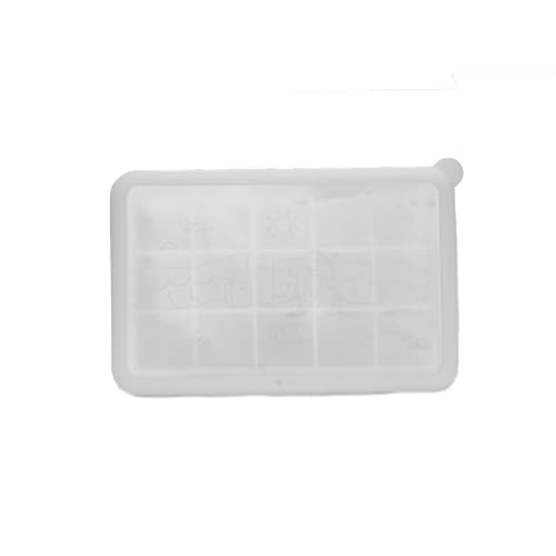 Bandeja de Silicona para Hielo 15 Cubos con Tapa 20x13 cm miniatura 1