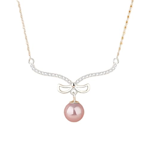 Collier en argent sterling S925 avec pendentif papillon pour mariage et fête