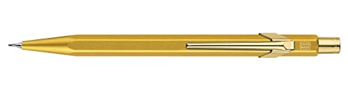 Porte-mine 844 Caran d'Ache Goldbar crayon mécanique doré slimpack