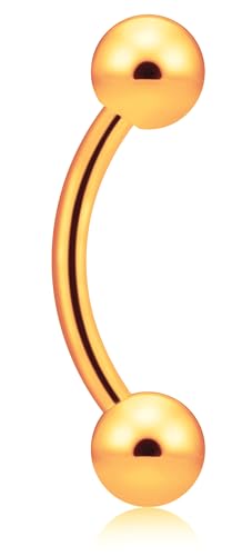 [From da Phactory] sAX {fBsAX 16G 14G 18G oiio[x J[uho[x  킢 12mm 10mm 8mm (S[h, 14G×10mm×4mm)
