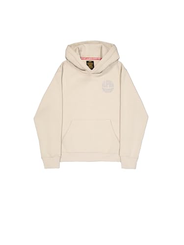 Alpha Industries Logo Hoodie Back Print sweatshirt à capuche homme coton