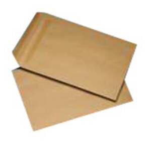 Q-Connect KF3446 Envelopes 254mm x 178mm Manilla Plain Self Seal 115gsm (250 Pack)