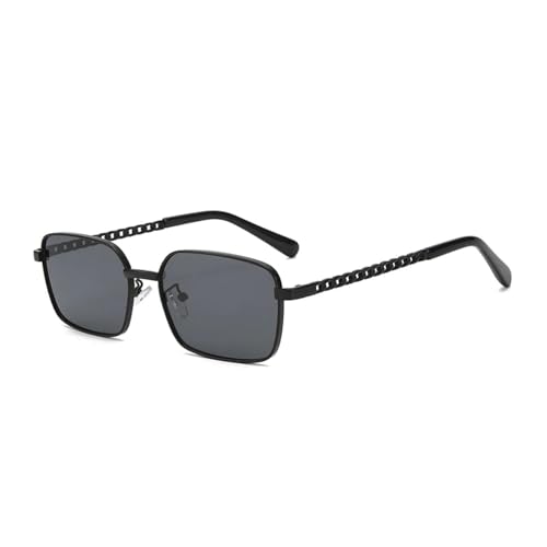 Metal frame Sunnies, with Chain Temples. Lightweight, Great for Driving, and Versatile.